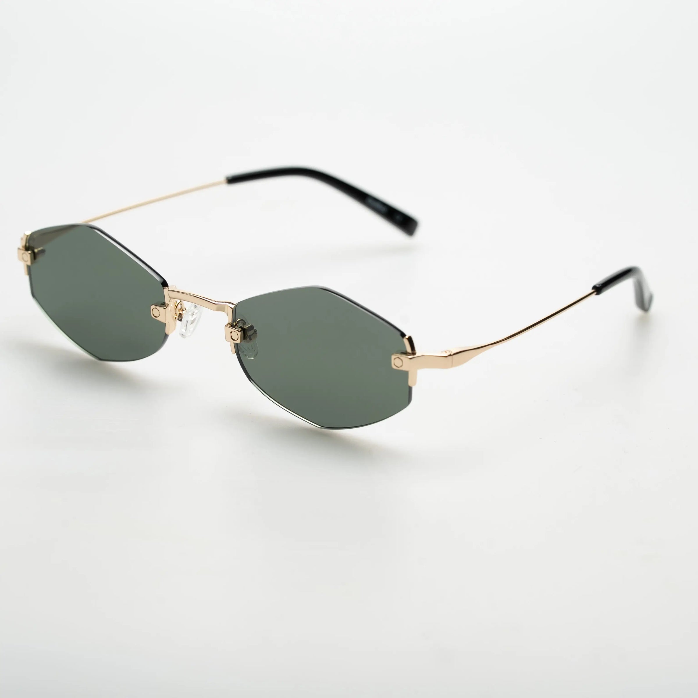 Occhiali da sole Bassa gold lenti verde - - CalSol