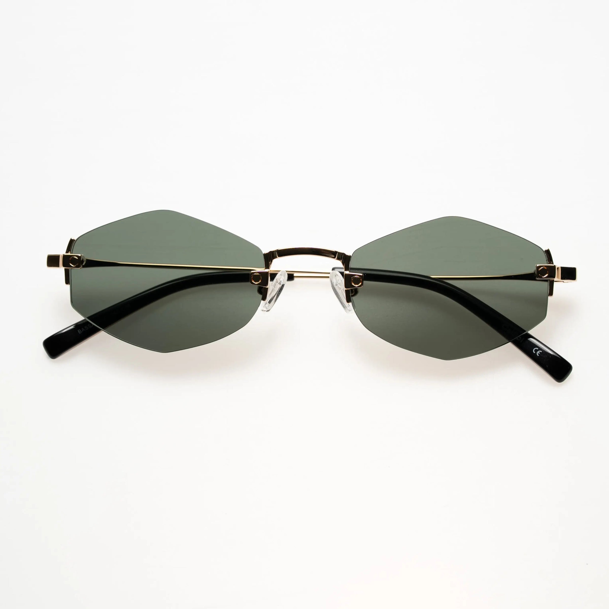 Occhiali da sole Bassa gold lenti verde - - CalSol