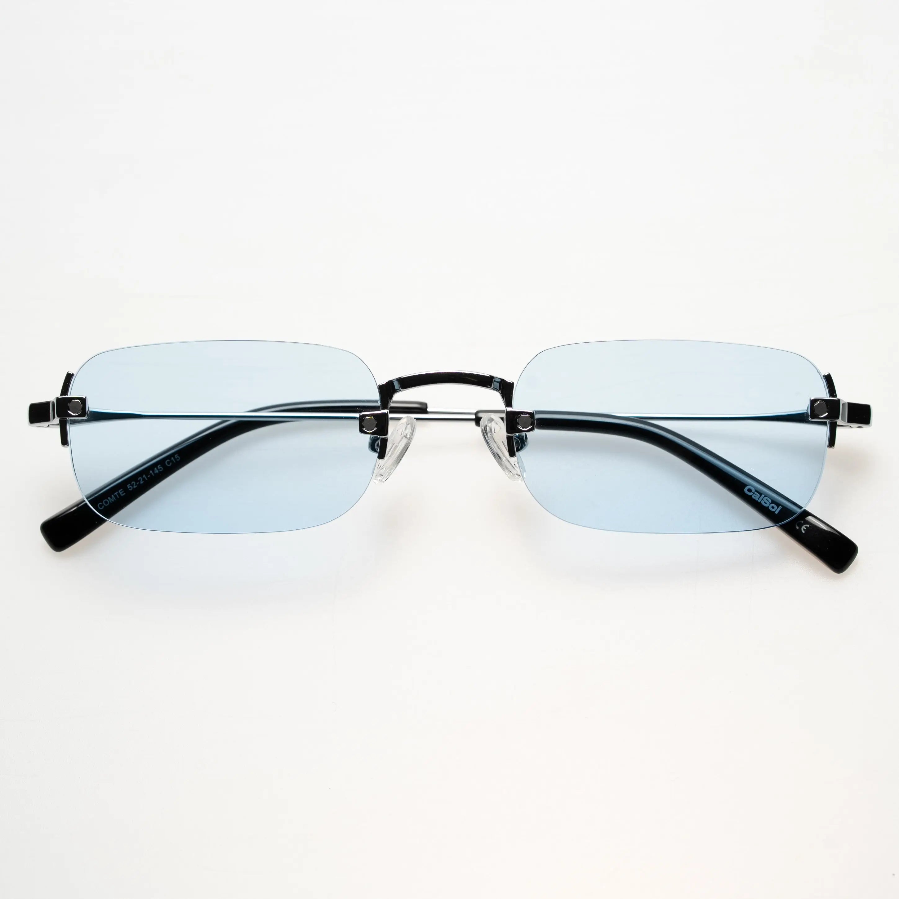 Occhiali da sole Comte silver lenti blu - - CalSol