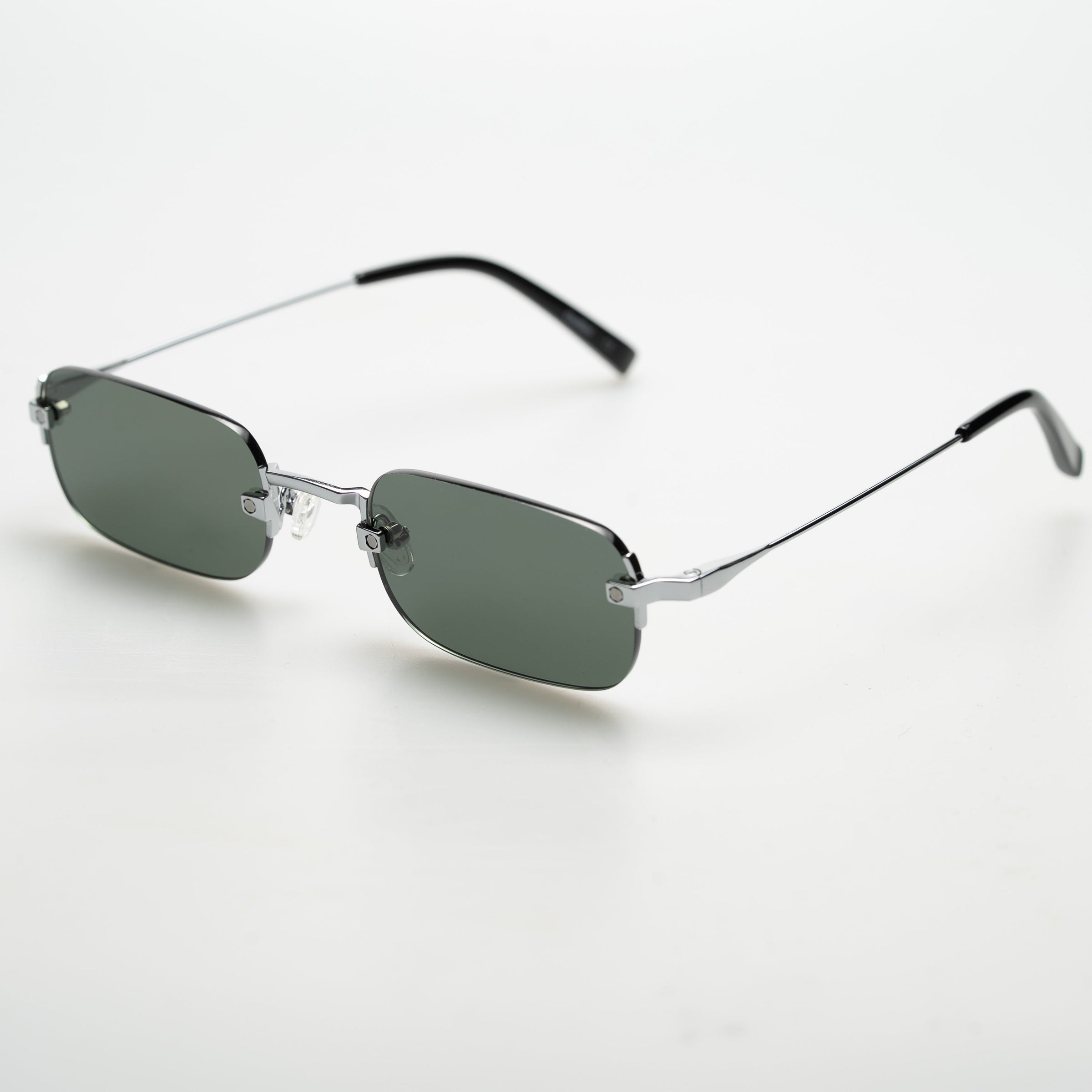 Occhiali da sole Comte silver lenti verde -  CalSol