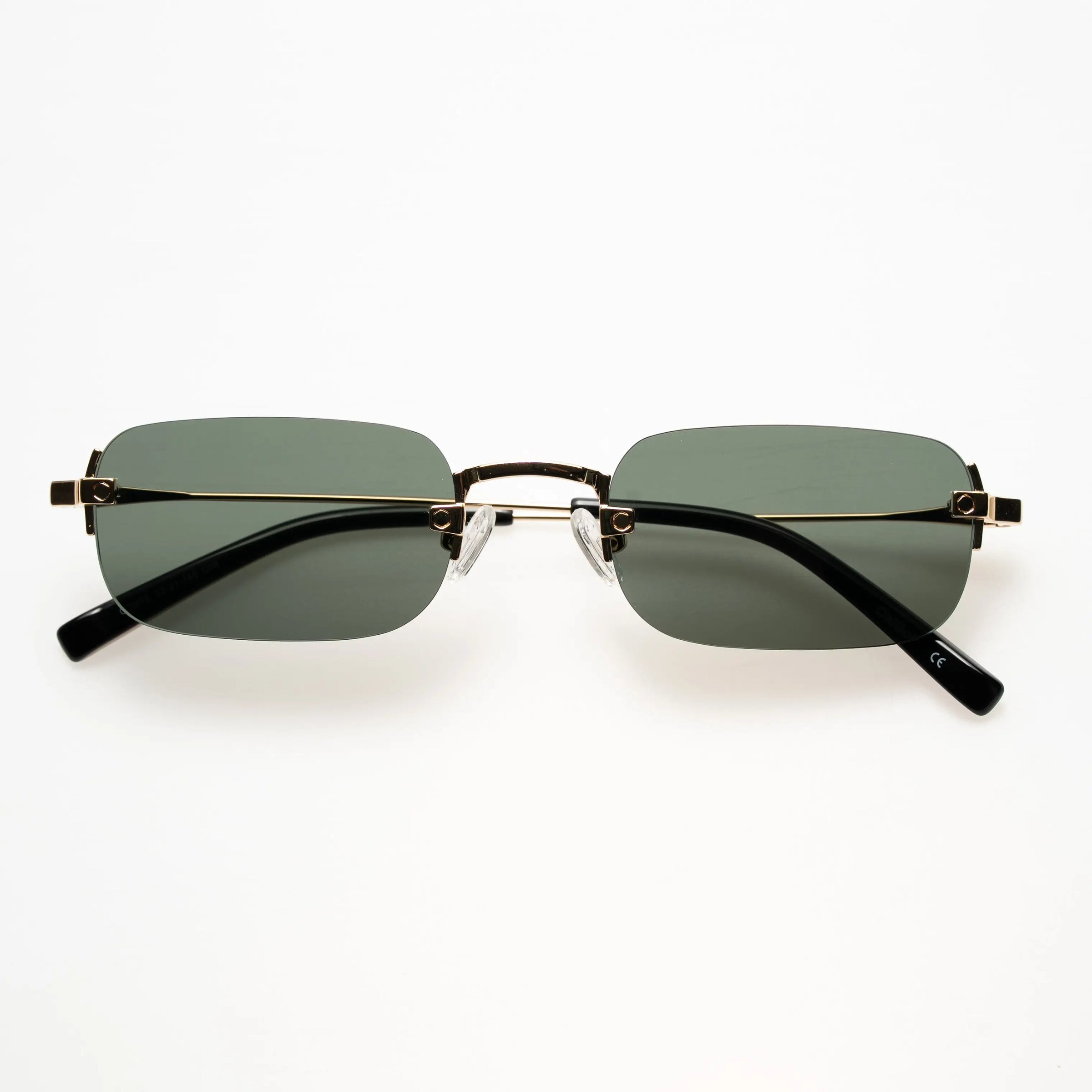 Occhiali da sole Comte gold  lenti verde - CalSol