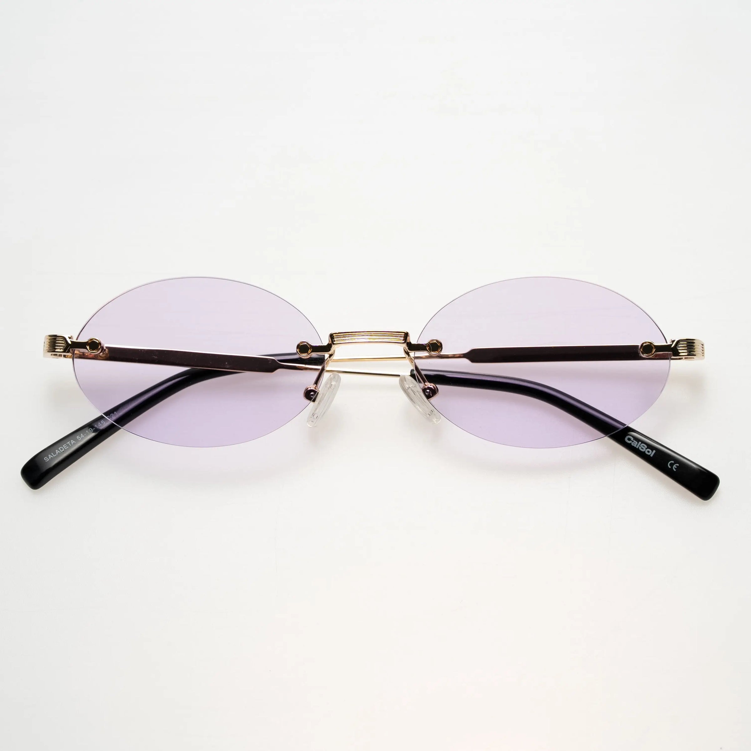 Occhiali da sole Comte gold lenti viola -  CalSol
