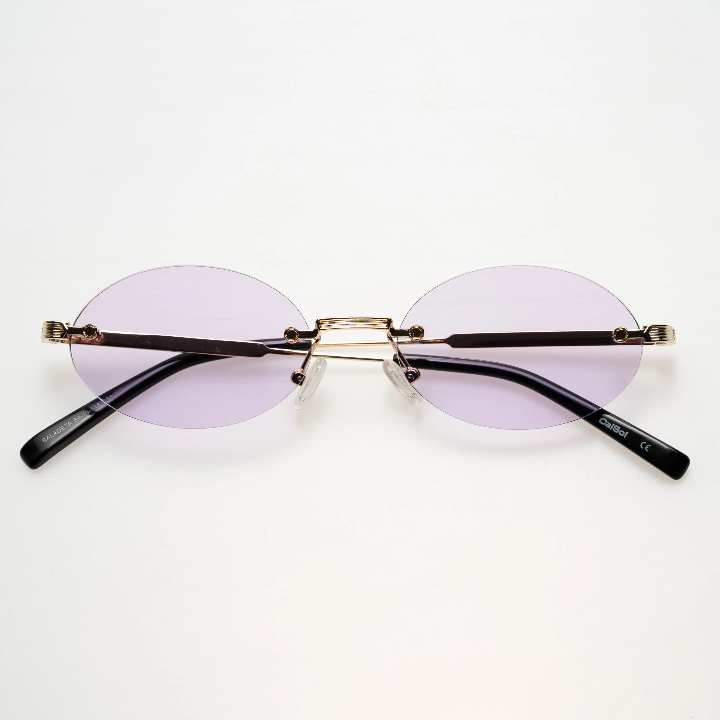Occhiali da sole Comte gold lenti viola -  CalSol