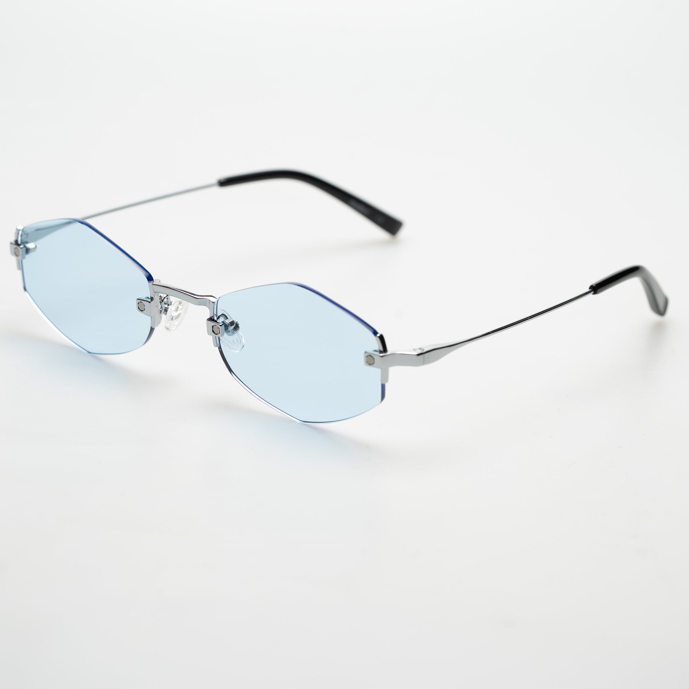 Occhiali da sole Bassa silver lenti blu - CalSol