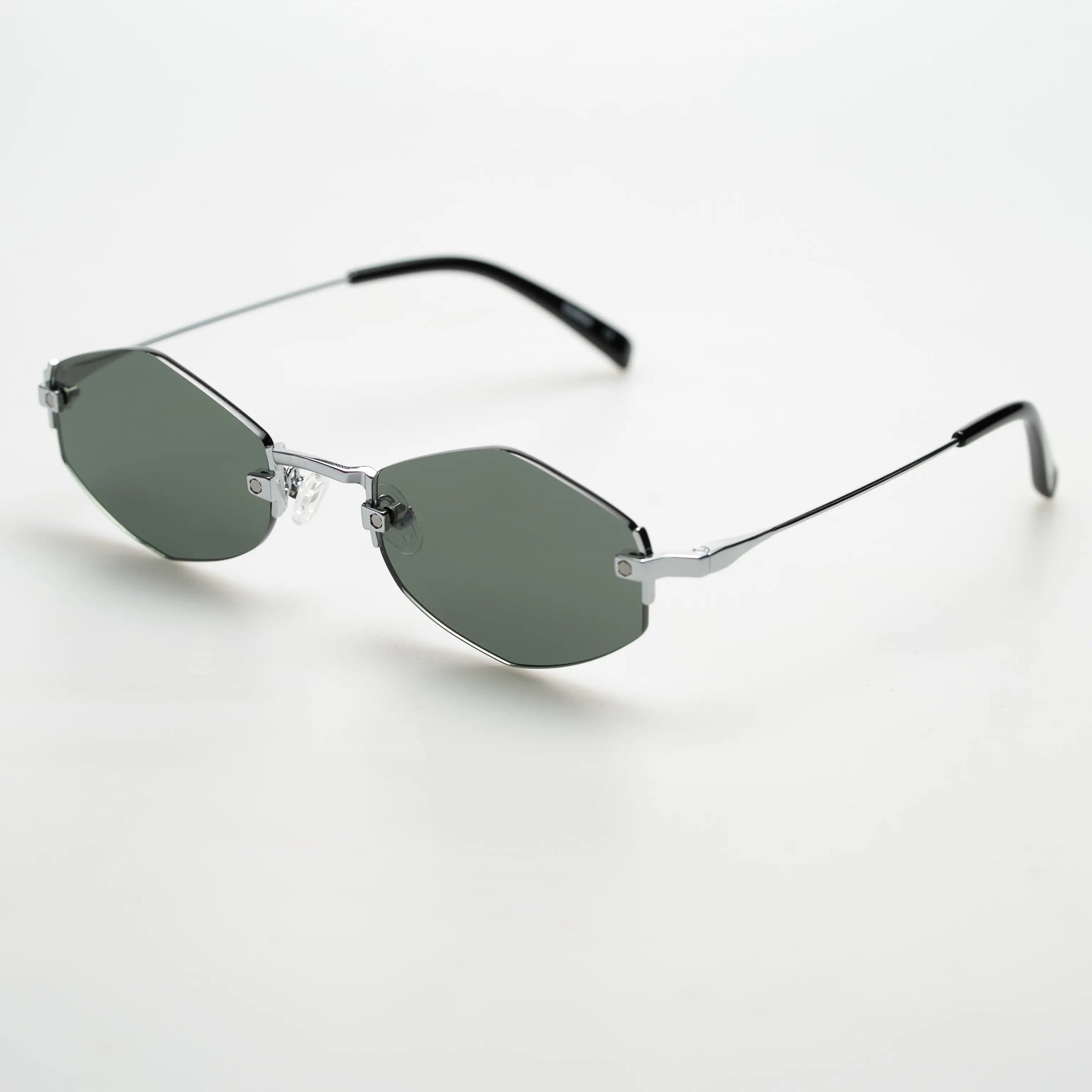 Occhiali da sole Bassa silver lenti verde - - CalSol