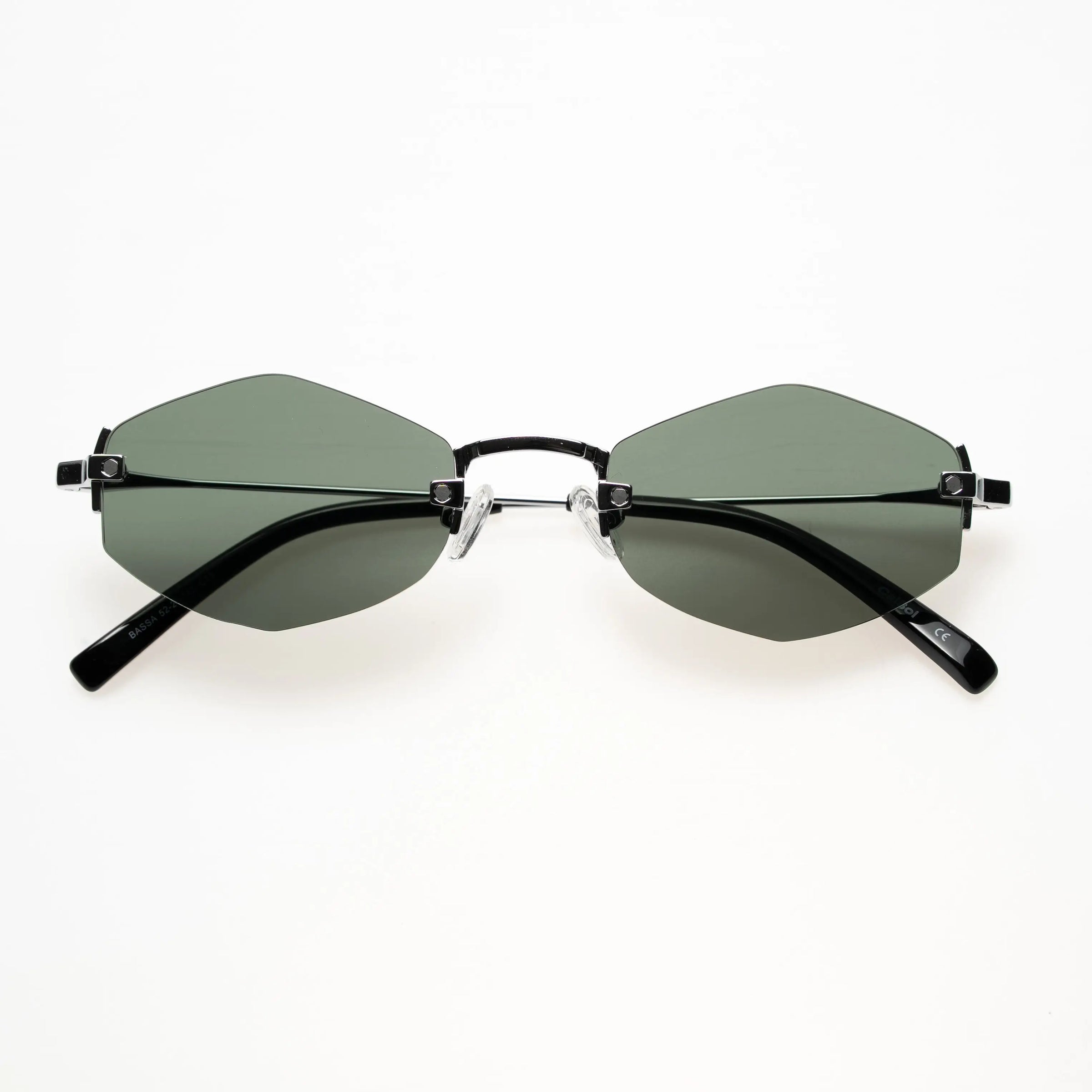 Occhiali da sole Bassa silver lenti verde - - CalSol