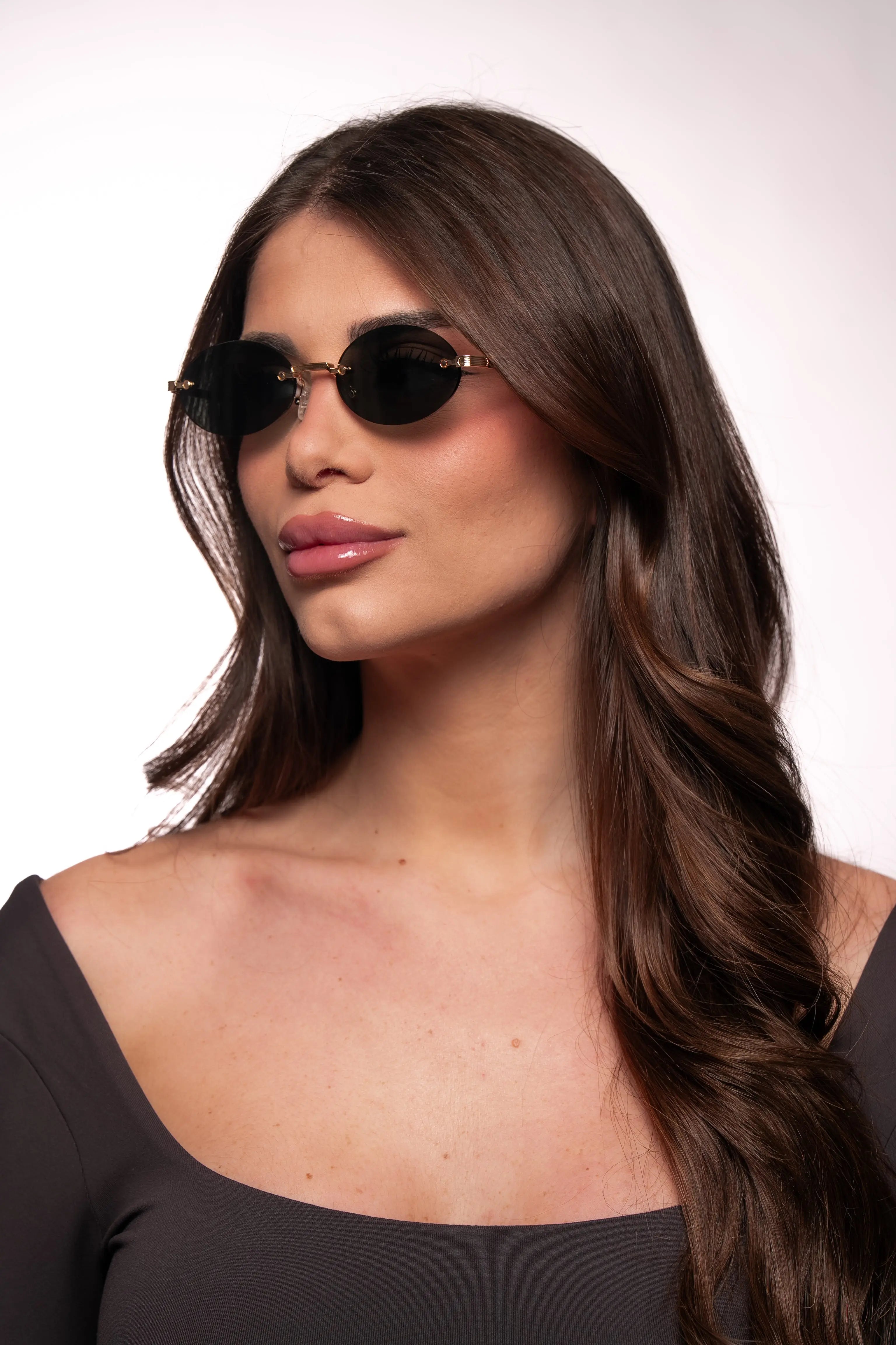 Occhiali da sole Comte gold lenti grigie - CalSol
