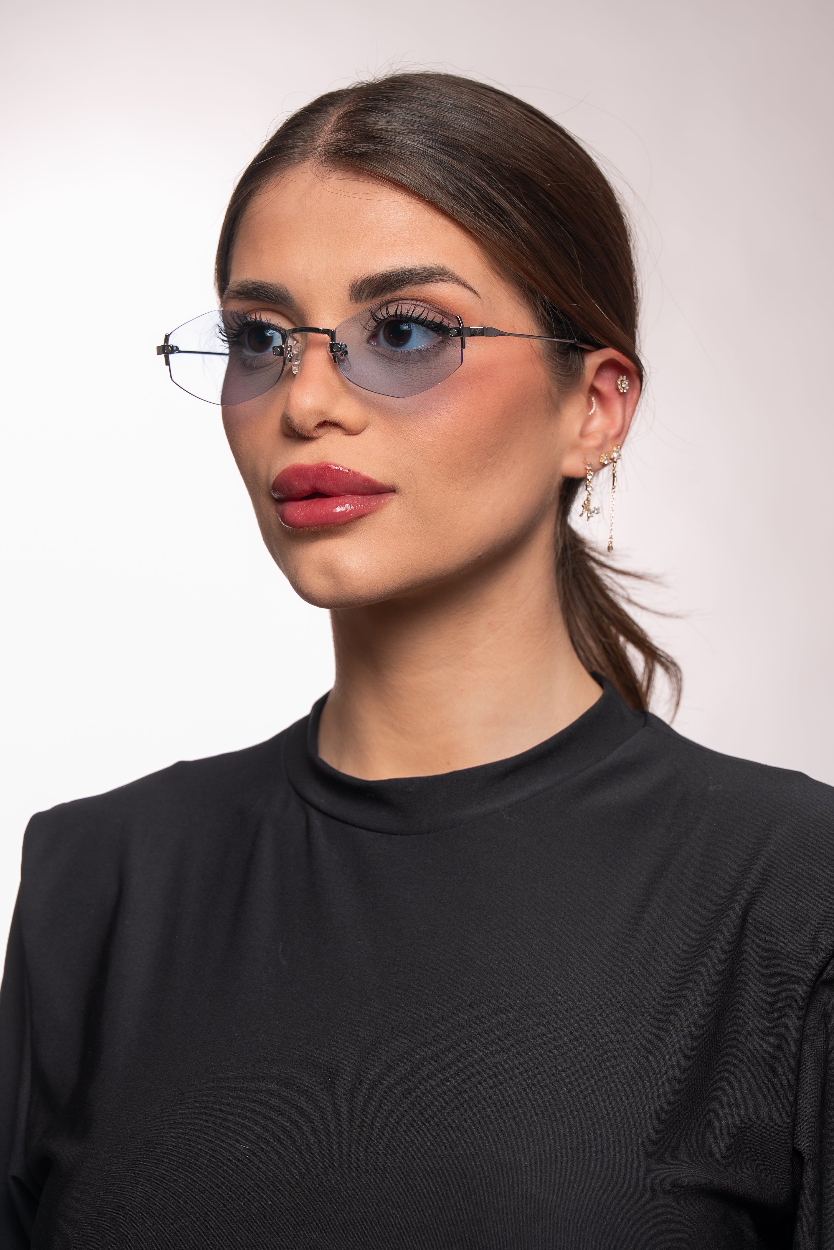 Occhiali da sole Bassa silver lenti blu - CalSol